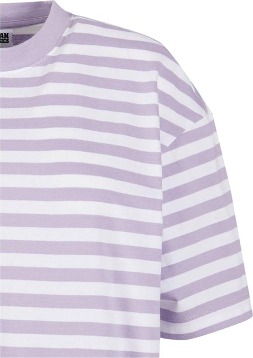 Actual product image Urban Classics Ladies Oversized Striped Tee Dress - 142655 (4XL)