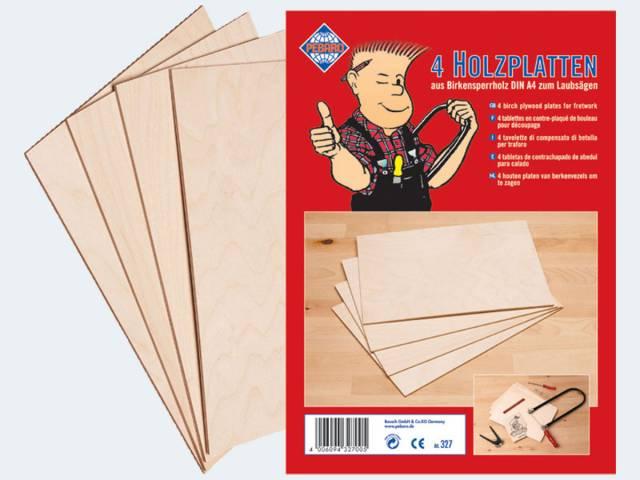 Produktbild Donau Laubsäge-Sperrholzplatten