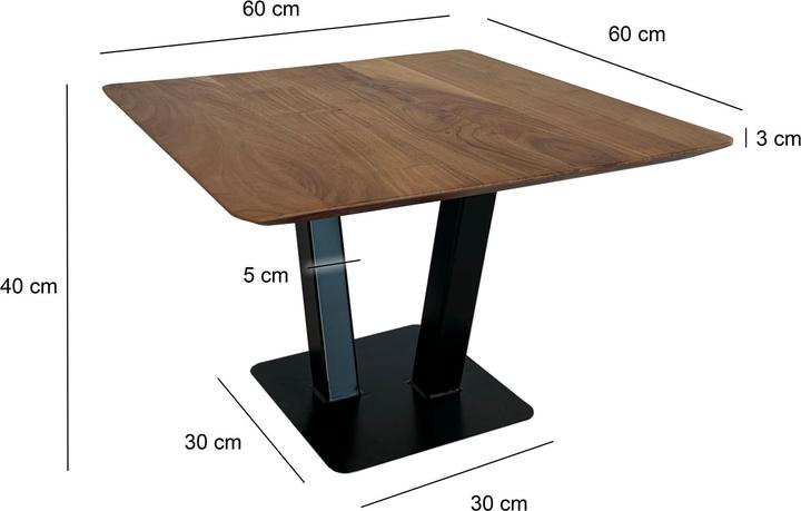Image du produit Wohnling 60x60x40 (60 x 60 x 40 cm)