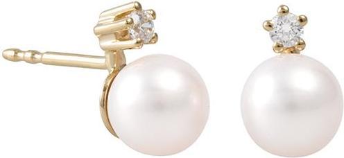 Actual product image Breuning EAR JEWELLERY - A.ZP/BRILL. 0,10 Ct (750/18 K Gold)