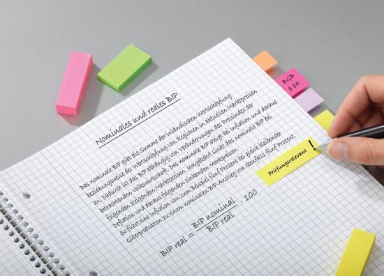 Actual product image Post-it page marker (15 x 50 mm)