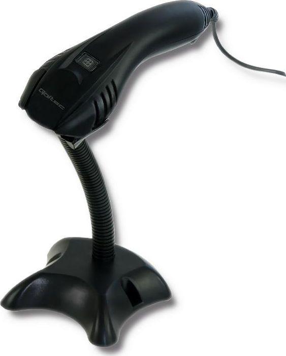 Qoltec 50861 Wired Laser Barcode Scanner 1D (1D barcodes)