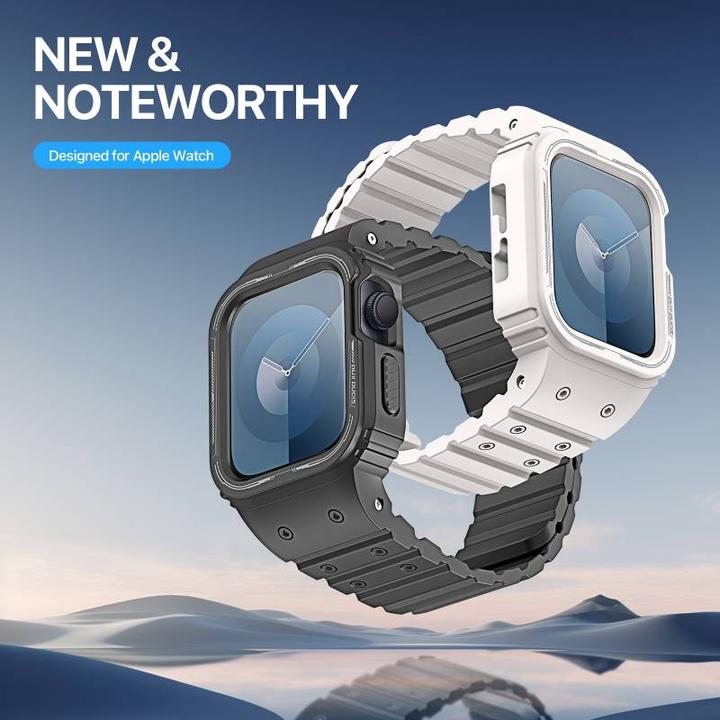 Image du produit Dux Ducis OA Bracelet Apple Watch 38mm/40mm/41mm - Noir (38 mm, 40 mm, 41 mm, Silicone (liquide))
