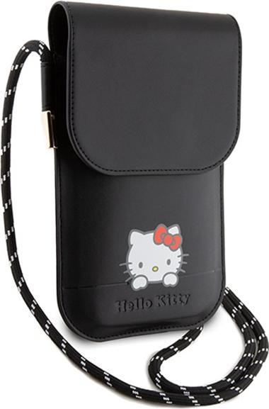 Produktbild Hello Kitty PU Smooth Leather Crossbody Case - black