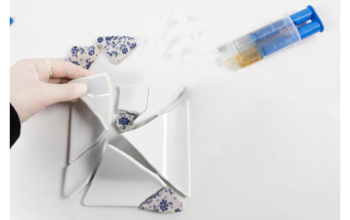 Produktbild Creative - Kreativ Set Kintsugi, Schale, Blau, Gold, Weiss, 1 Pck - ()