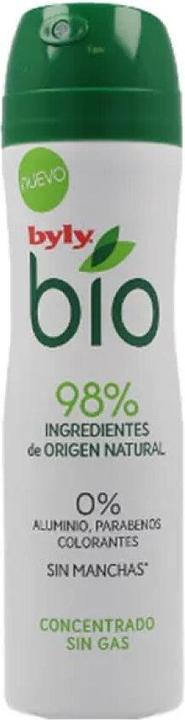 Produktbild Byly BIO NATURAL 0% deo concentrado sin gas vapo 75 ml (Spray, 75 ml)