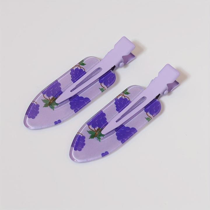 Image du produit Activity Board 2pcs Assorted Cute Hair Clips, Non-Slip Hair Barrettes, Side Bangs Duckbill Clips, Trendy Hair (2 pcs)