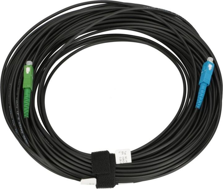 Image du produit Extralink SC/APC-SC/UPC | Patchcord | Okrągły, wiszący, jednomodowy, Simplex, G.657A2, 20m (CAT6, 20 m)