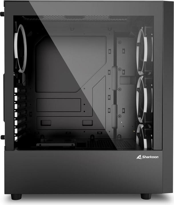Actual product image Sharkoon RGB Wave (ATX, mATX, Mini-ITX)