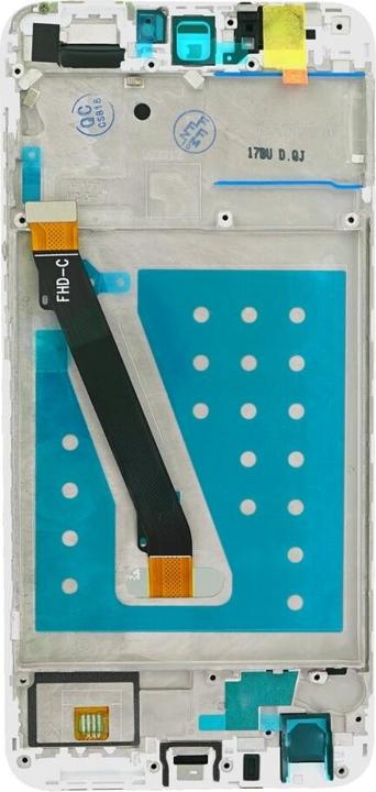 Produktbild OEM Display-Einheit + Rahmen Huawei P Smart gold, ohne Logo (Display, Huawei P Smart)