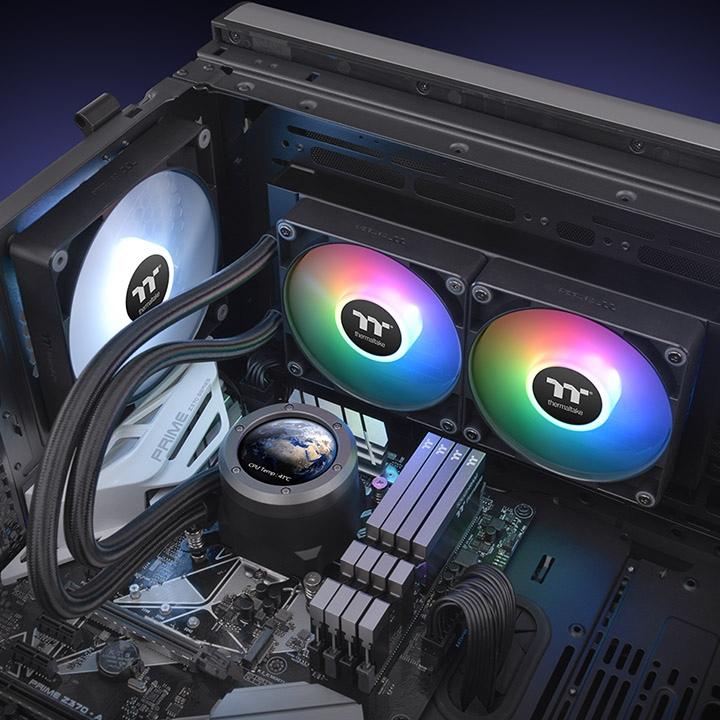 Actual product image Thermaltake TT TH240 V2 Ultra ARGB Sync CPU Liquid Cooler All-In-One