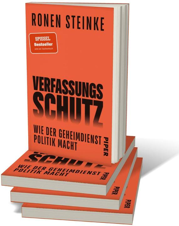 Actual product image Verfassungsschutz (German, Ronen Steinke, 2025)
