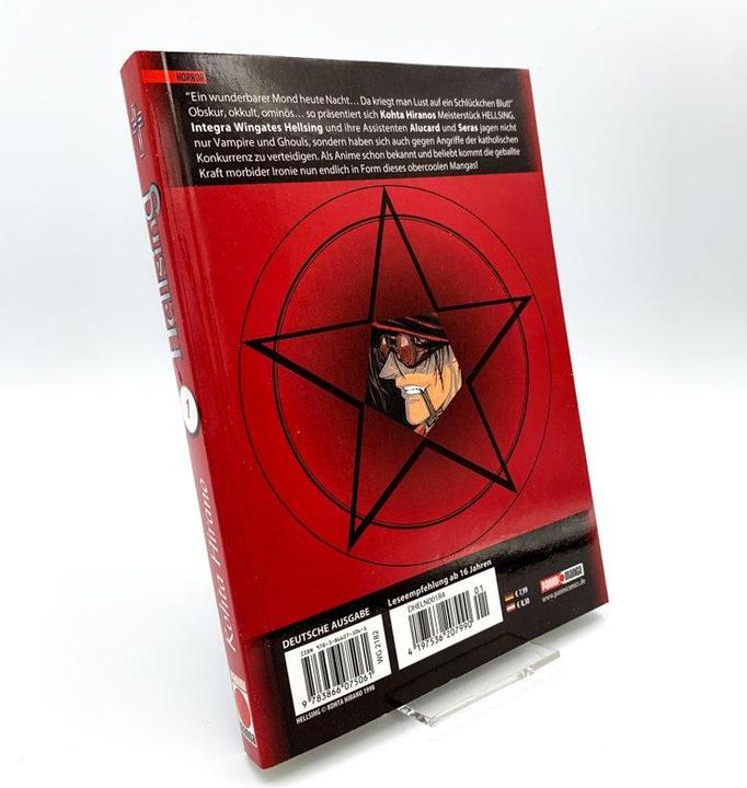 Produktbild Panini Hellsing 01 (Deutsch, Kohta Hirano, 2008)