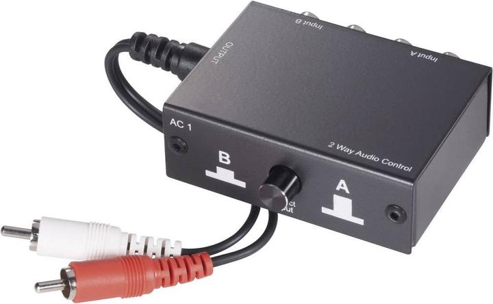 Produktbild SpeaKa Professional 2 Wege Audio-Umschalter (Audio Switch)