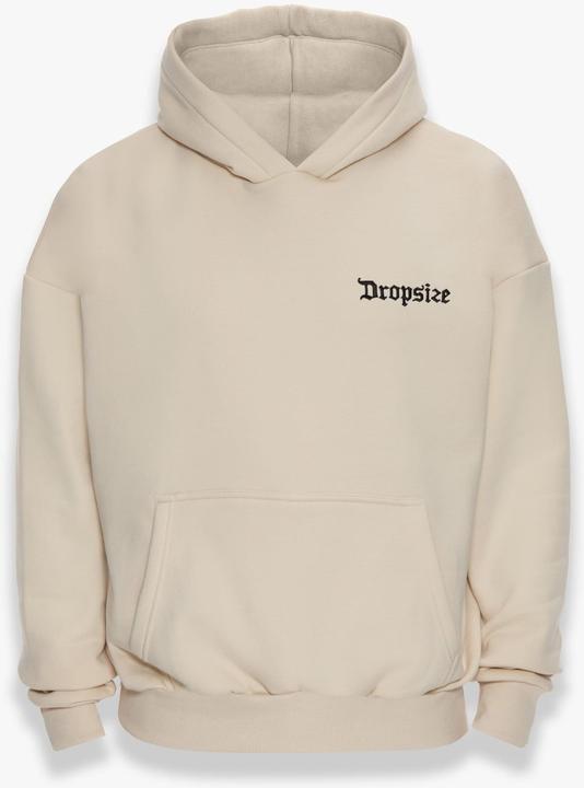 Dropsize Heavy Oversize Embo Hoodie - 126935