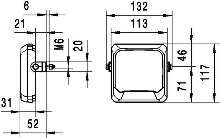 Produktbild Hella Led-Arbeitsscheinwerfer