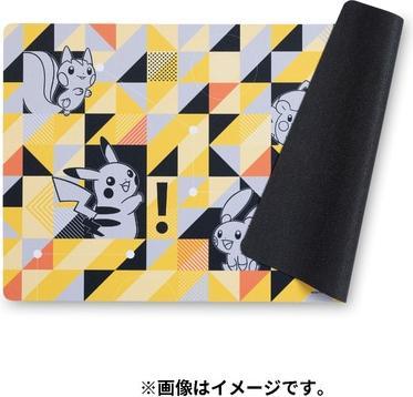 Actual product image Pokémon Pikachu Power Grid Playmat
