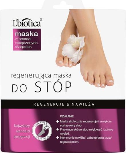 Actual product image L´Biotica Foot Mask Regenerating (Foot mask, 32 ml)