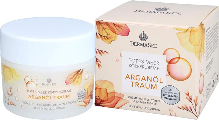 Image du produit DermaSel crème pour le corps de rêve à l'huile d'argan allemand français (Crème pour le corps, 200 ml)