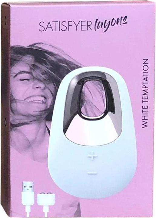 Actual product image Satisfyer white temptation