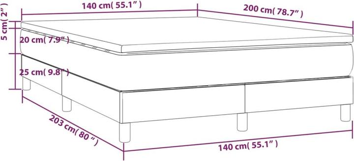 Immagine prodotto VidaXL Nunziatina (140 x 200 cm, 140 x 200 cm)