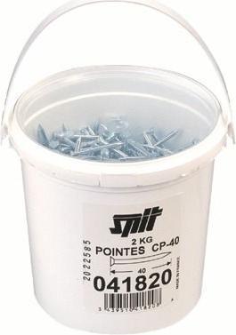 Immagine prodotto Spit Befestigung 041840 CP60 Stahlnägel 3,3 x 60 mm 2kg (60 mm)