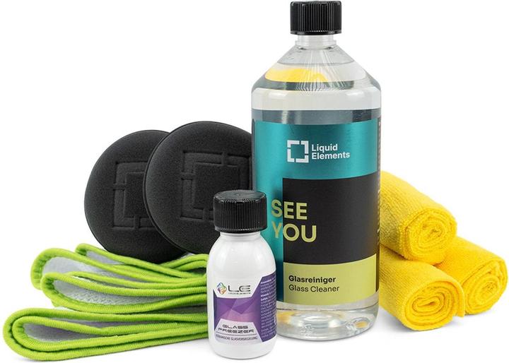 Image du produit Liquid Elements Glas- und Scheibenversiegelung Premium Set (100 ml)