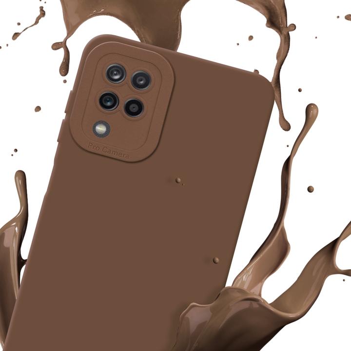 Actual product image Cadorabo Cover for Samsung Galaxy A12 / M12 in TPU Fluid LM162 Style (Samsung Galaxy M12, Samsung Galaxy A12)