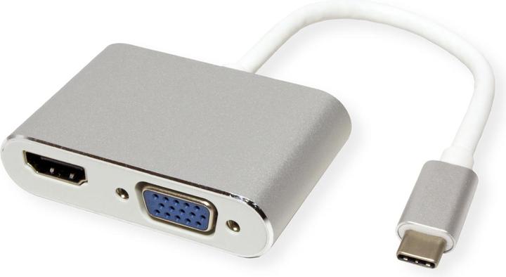 Image du produit Roline USB-C 3.1 à (VGA, HDMI, 10 cm)