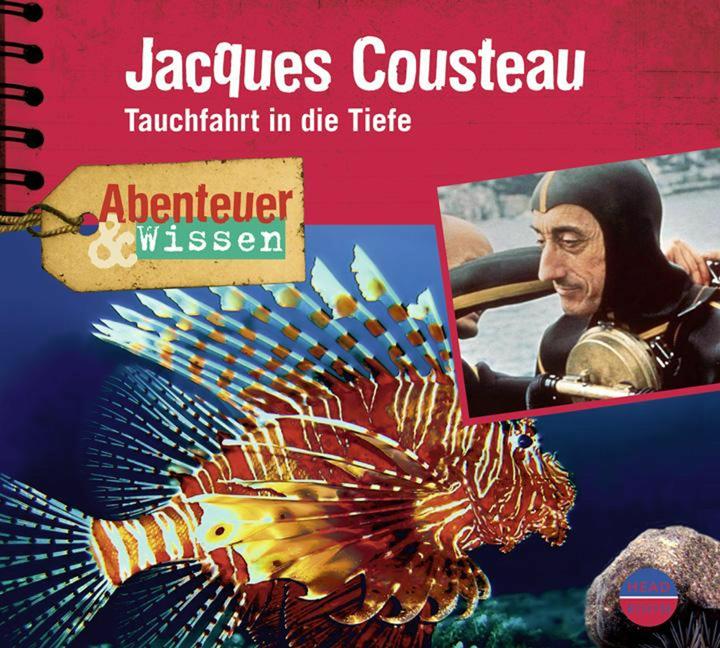 Actual product image Adventure & Knowledge - Jacques Cousteau (Matthias Ponnier, Isis Krüger, Berit Hempel, Norman Matt, German)
