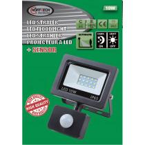 Produktbild ProPlus LED Fluter flach 10W SMD + Sensor (700 lm, IP65)