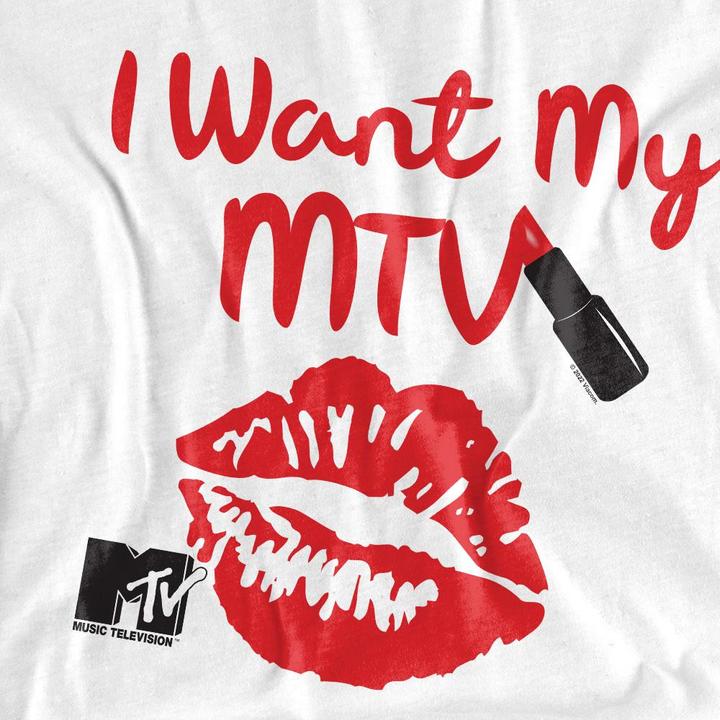 Produktbild MTV Written In Lipstick TShirt (4XL)