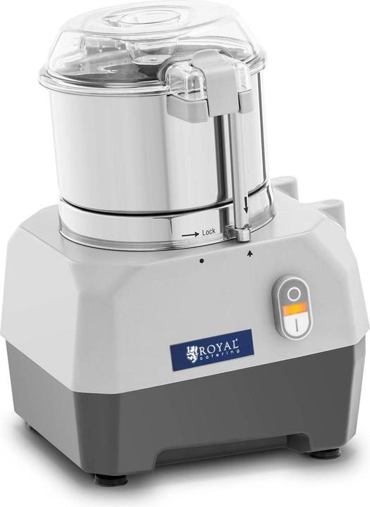 Produktbild Royal Catering Tischkutter Küchencutter Kutter Küchenmaschine 1500 U/min 3 L Edelstahl Gastro (735 W)