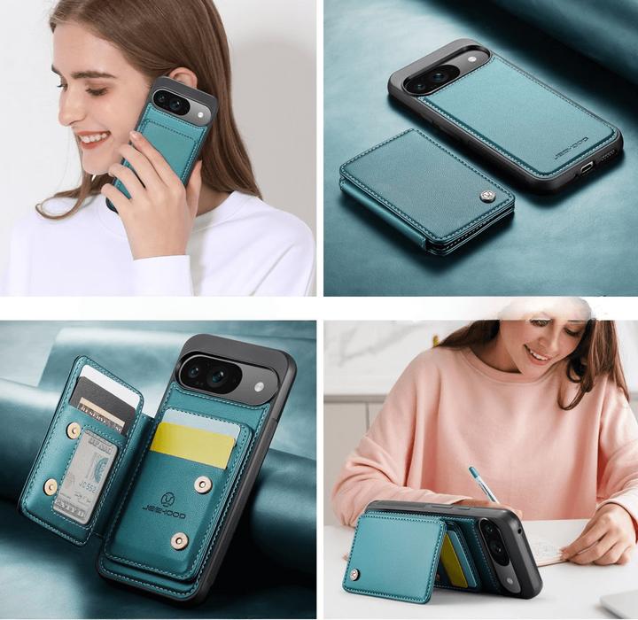 Produktbild Cover-Discount Google Pixel 9 / 9 Pro - 2-in-1 Backcover mit Kreditkarten-Etui (Google Pixel 9, Google Pixel 9 Pro)
