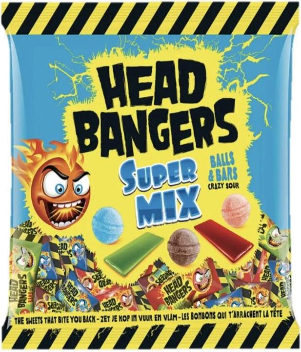 Image du produit Choco Diffusion Bonbons Head Bangers Super Mix 400 g (1 pcs, 400 g)