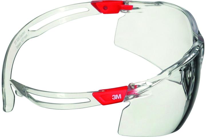 Produktbild 3M SecureFit SF501SGAF-RED Schutzbrille mit Antibeschlag-Schutz Transparent, Ora