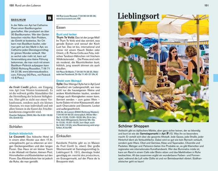Immagine prodotto Reise-Taschenbuch Provence (Tedesco, Muriel Brunswig, 2023)