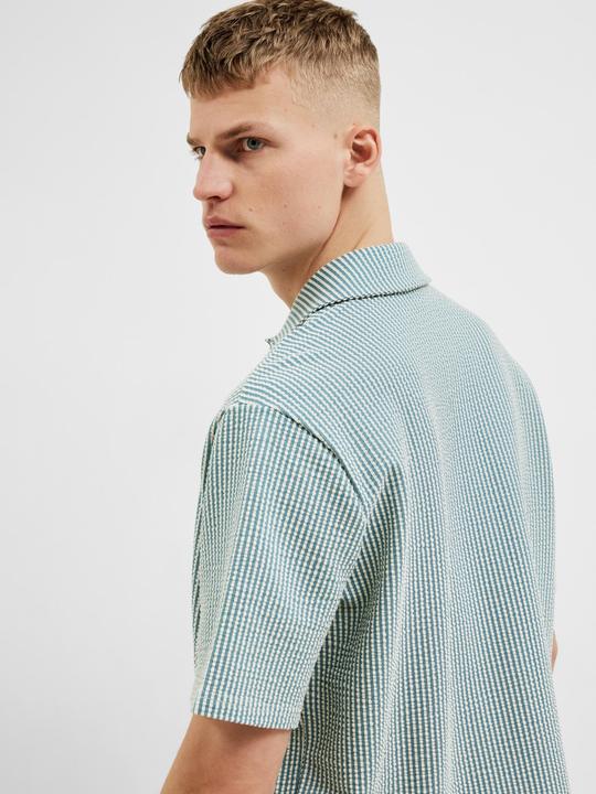 Immagine prodotto Selected Homme Camicia a maniche corte in seersucker (L)