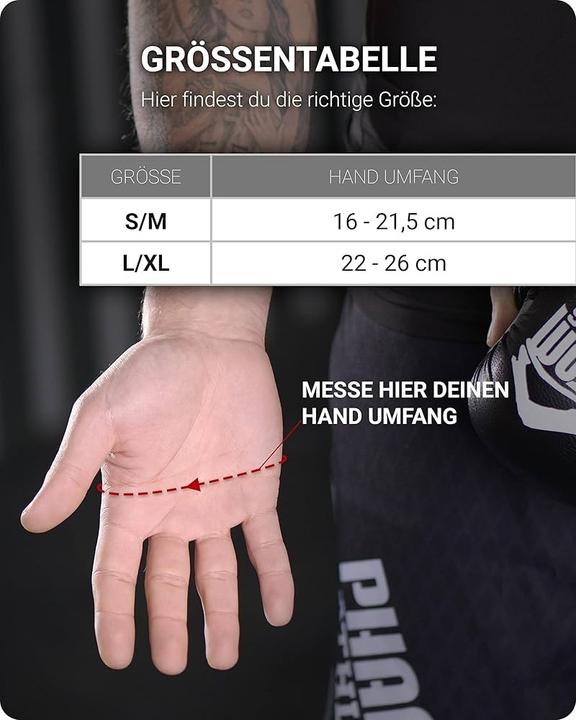 Actual product image Phantom Athletics Hand wraps Impact Neopren Gel (L, XL)
