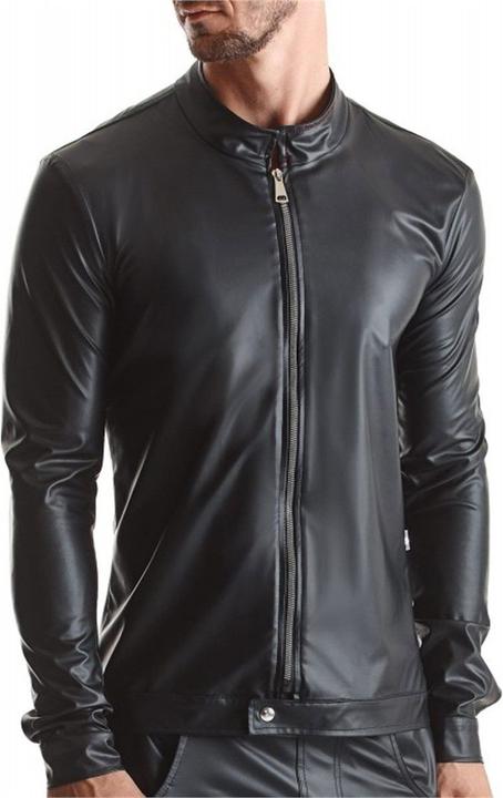 Actual product image Regnes Fetish Planet Herren Wetlook Jacket "RMGiorgio001" (S)