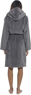Produktbild Wolf And Harte Bademantel Frauen mit Kapuze Fleece (42 D)