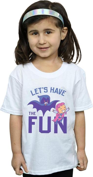 Immagine prodotto Teen Titans Go Let's Have The Fun Maglietta Ragazze (140, 146)