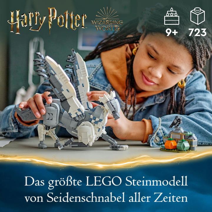 Produktbild LEGO Hippogreif Seidenschnabel (76427, LEGO Harry Potter)