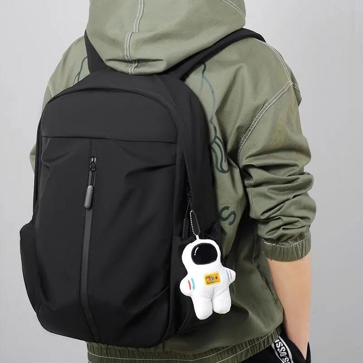 Image du produit Only-Bags.Store Grosse Kapazität Freizeit Schulranzen Sport Einfache Universal Computer Rucksack mit Anhänger