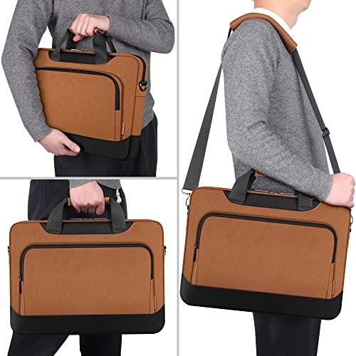 Produktbild Only-Bags.Store Laptop Schutzhülle Business Aktentasche Laptop Umhängetasche Kompatibel mit Laptops/HP Pavilion (17.30", Toshiba, HP, Microsoft, ASUS, Acer, Dell, Apple)