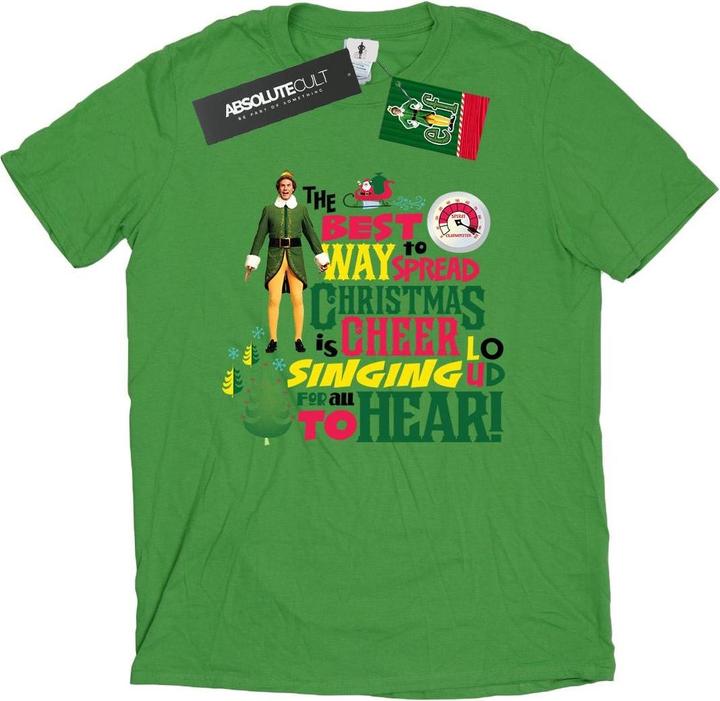 Produktbild Elf Christmas Cheer TShirt (L)