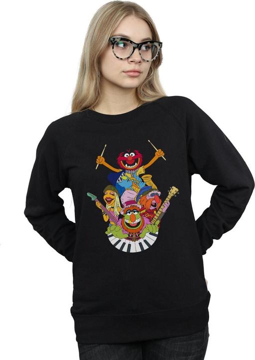 Immagine prodotto Disney The Muppets Dr Teeth And The Electric Mayhem Felpa Donna (S)