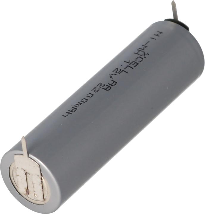 Actual product image AccuCell Akku HHR2200 Mignon AA Zelle mit 1-er Print (1 pcs., AA, 2200 mAh)
