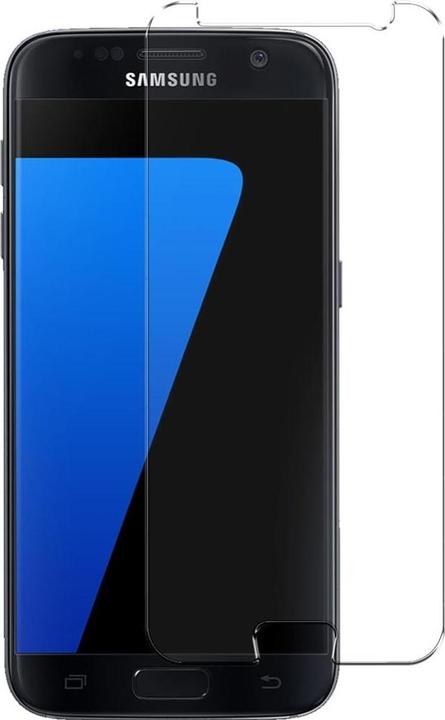 Screenguard Samsung Galaxy S7 bulletproof glass protective film Case Friendly Design (1 Piece, Samsung Galaxy S21)