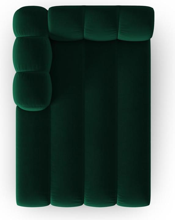 Image du produit Micadoni Velours Méridienne Gauche, "Lupine", 2 Places, 117x177x70Fabriqué en Europe (Chaise longue)